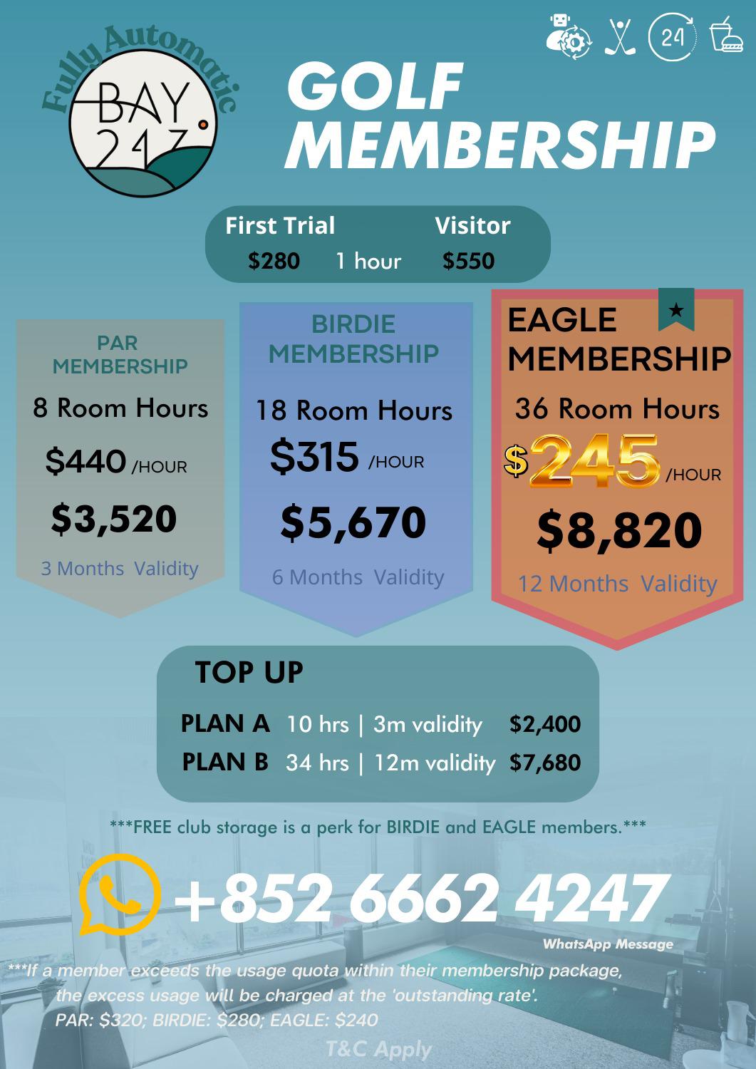 bay247 New Price List